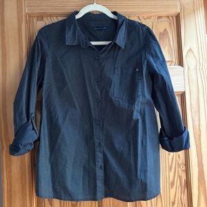 Black Button-Up Shirt